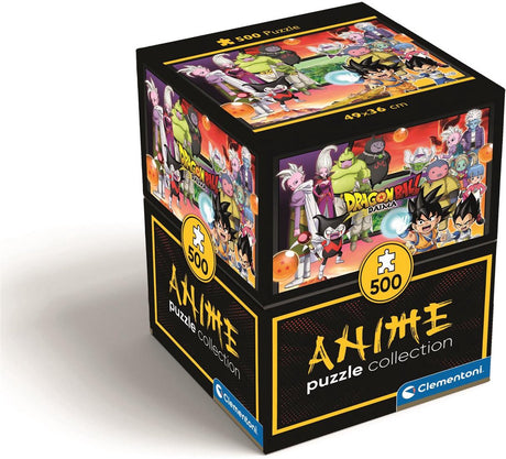 Clementoni - puzzle - 500 elementów - daima Dragon Ball - kolekcja anime - kostka - puzzle dla dzieci i dorosłych