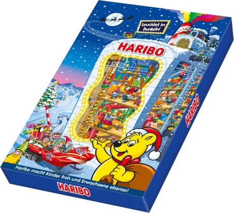 Haribo adventskalender - snoep cadeau - 300g
