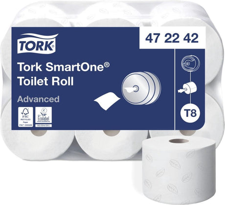 Tork do papieru toaletowego smart one biały 6 szt