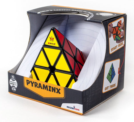 Recent toys meffert’s pyraminx – de originele pyraminx – piramidevormige breinbreker en draaipuzzel – vanaf 7 jaar