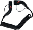 Carpoint spiraal laadkabel elektrische auto type2>2 32a 1ph 6 meter