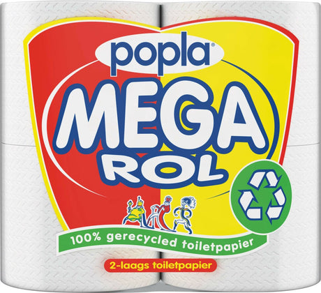 Popla mega rolka papieru toaletowego - 24 rolki
