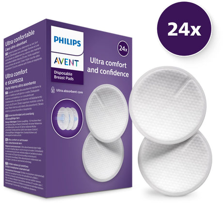 Wkładki laktacyjne Philips avent - 24 sztuki - zapobiegają wyciekaniu