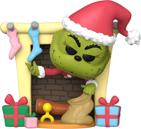 Funko pop deluxe: jak grinch ukradł święta - grinch z torbą #35