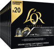 L'or espresso onyx koffiecups voordeelpak - 10 x 20 capsules