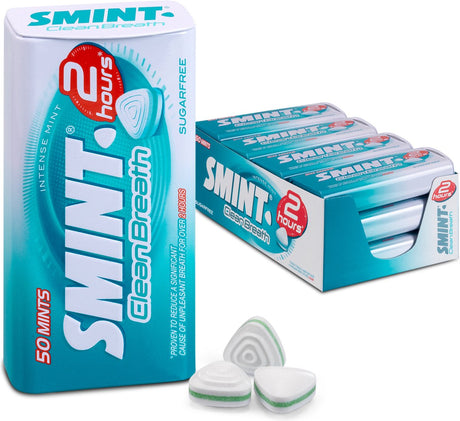 Smint czysty oddech intensywny miętowy - odświeżacz - bez cukru - 1x12 sztuk