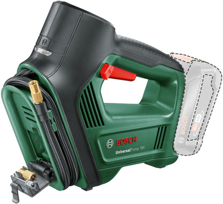 Uniwersalna pompa kompresorowa Bosch 18 V - bez akumulatora 18 V i ładowarki