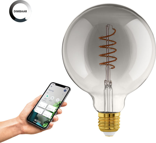 Lampa LED Eglo e27 connect.z - 150lm - ściemnialna - 2000k - sferyczna (g125)