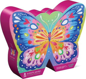 Puzzle z motylem z krokodyla potoku -