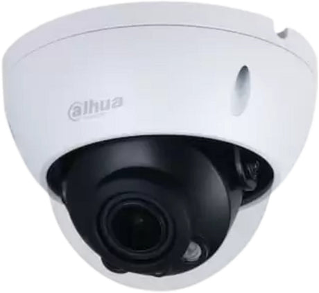 Zewnętrzna kamera kopułkowa Dahua IPC-HDBW3541R-ZAS-S2 Full HD 5MP Starlight Lite AI z 40m IR, obiektywem zmiennoogniskowym, POE, MicroSD