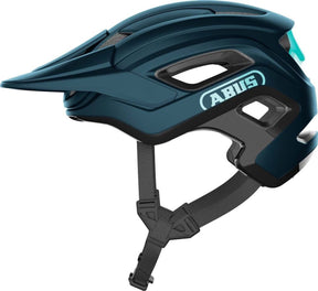 Kask rowerowy Abus Cliffhanger Midnight Blue l - 57-61 cm - niebieski - odpowiedni do użytku na rowerach górskich - 365 g