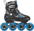 Rolki inline Moody Tif 82A czarno-niebieskie w rozmiarze 36-40