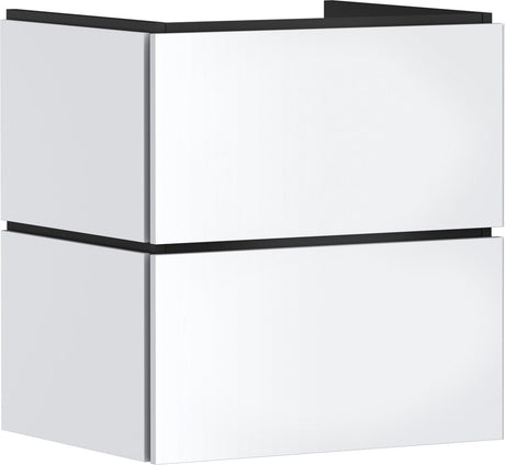 Hansgrohe Xilesa e - meble łazienkowe - rozmiar 580 470mm - 2 szuflady - szuflady push-open - do umywalki - biały matowy