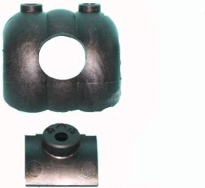 Al-ko proplus set van 2 frictiecups voor aks 2004 – geschikt voor stabilisatorkoppeling – voor- en achterzijde – zwart