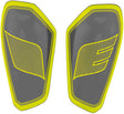 Erima flex guard scheenbeschermer - geel zwart | maat: s