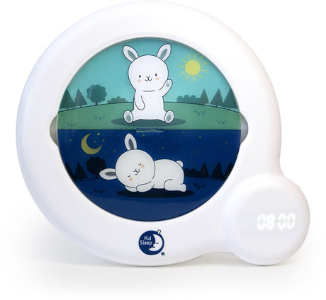 Pabobo kid'sleep Essential Trainer dla dzieci - budzik dla dzieci 3 w 1 LED z projekcją - biały