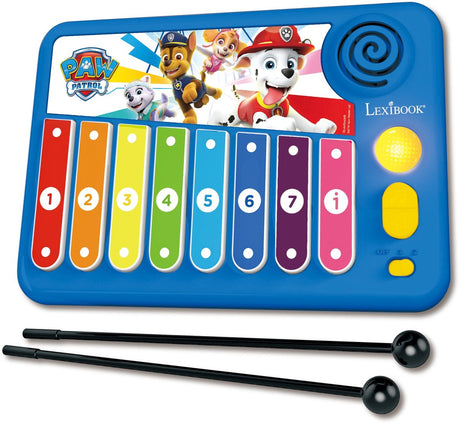 Xylo lexibook - psi patrol - zabawna, elektroniczna lampka do nauki telefonu