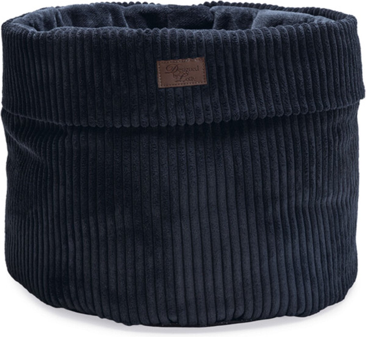 Designed by lotte kattenmand ribbed antraciet 50 x 50 x 35 cm - kat one size