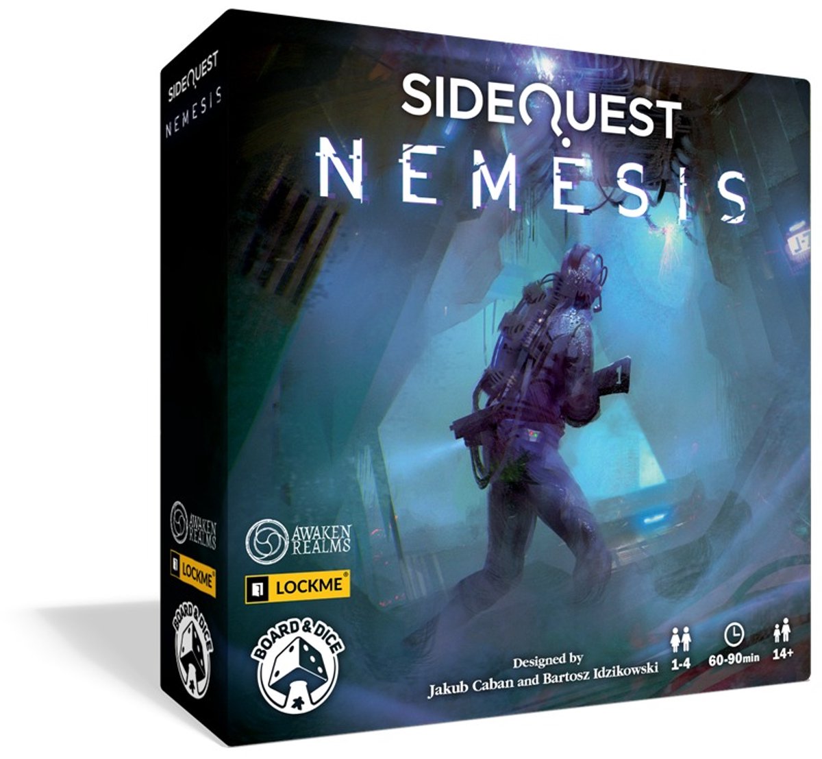 Board dice side quest: nemesis - escape room spel (eng)
