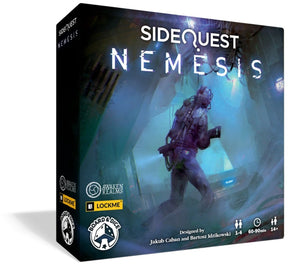 Board dice side quest: nemesis - escape room spel (eng)