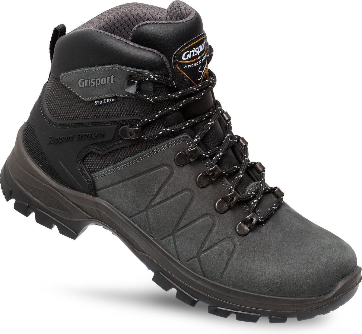 Grisport ranger mid unisex wandelschoenen - anthracite 39