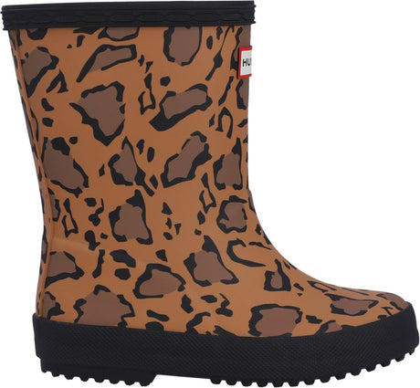 Kalosze unisex w panterkę Hunter First – kombi w panterkę 27