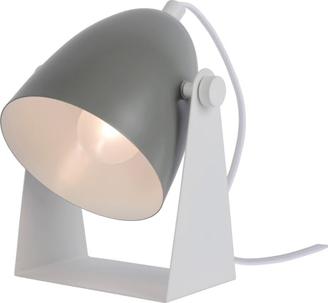 Lucide chago - lampa stołowa - 1xe14 - szara