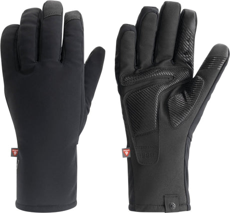Bbb cycling thermodex fietshandschoenen winter - primaloft isolatie - voor koude en natte omstandigheden - zwart - m - bwg-47 m