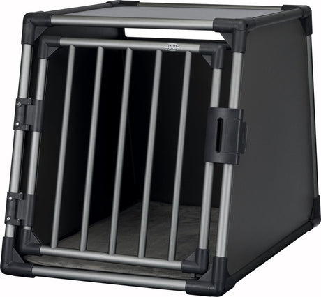 Skrzynia transportowa Trixie aluminium grafit - m–d: 86x61x65 cm