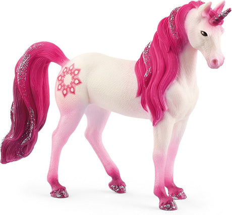 Schleich bayala - klacz jednorożca mandala - figurka do zabawy - zabawki dla dzieci dla chłopców i dziewcząt - od 5 do 12 lat - 70717