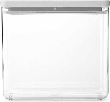 Pojemnik do przechowywania smaczne+ Brabantia - możliwość sztaplowania - 3,5 l - jasnoszary