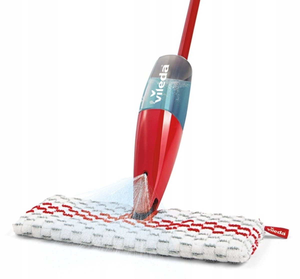 Vileda spray clean - mop ze zbiornikiem - czerwony