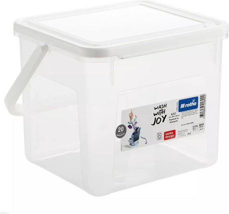 Rotho - pojemnik na proszek - 4,5 l - przezroczysty