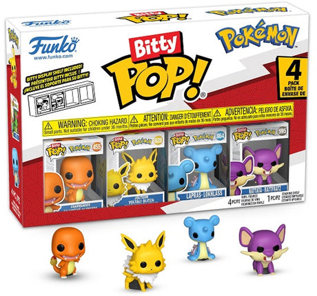 Funko Pokemon - Bitty Pop 4 szt. 2,5 cm - Charmander