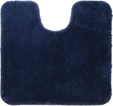 Sealskin angora - mata toaletowa 55x60 cm - poliester - ciemnoniebieski