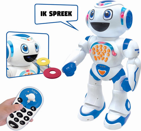 Interaktywny robot Lexibook powerman® star do nauki i zabawy ze sterowaniem gestami. pilot zdalnego sterowania (holenderski)