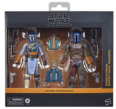Hasbro Star Wars: Mandalorian Black Series Figurka 2-pak Mandalorian Shriek-hawk Trainers 15 cm Figurka