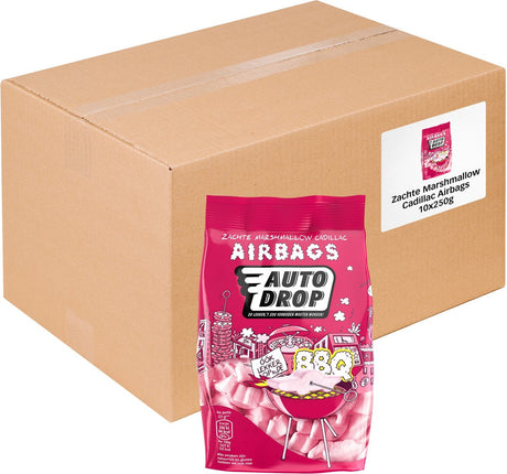 Autodrop - cukierki - miękkie pianki marshmallow Poduszki powietrzne Cadillac - 10 torebek - 250 gramów