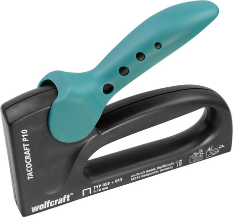 Wolfcraft - tacker - handtacker inclusief nietjes - nietmachine - 7078000