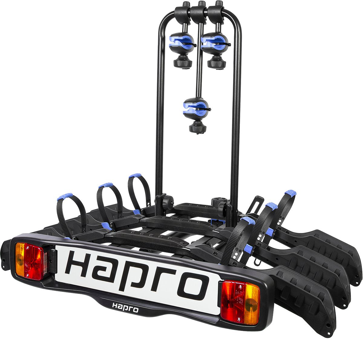 Bagażnik rowerowy Hapro Atlas Active III - na 3 rowery - 7-pin