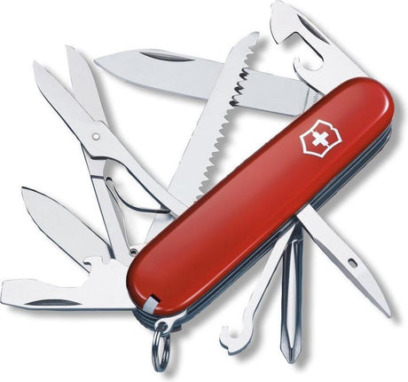 Czerwony szwajcarski scyzoryk Victorinox Fieldmaster - 15 funkcji - czerwony