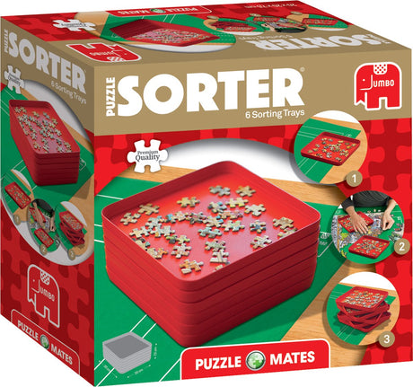 Jumbo Puzzle Mates - sortowanie puzzli