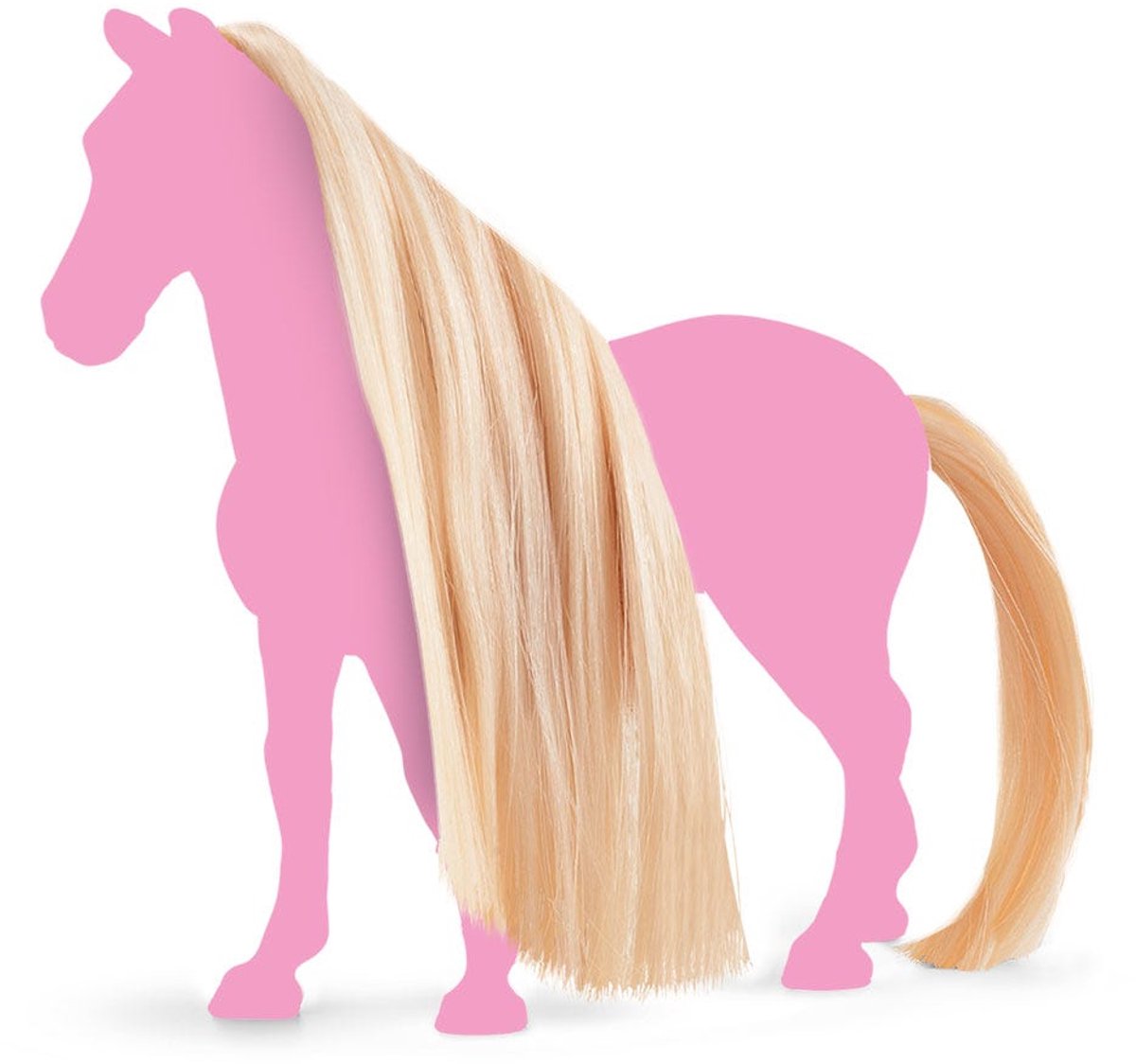 Piękności Schleich Horse Club Sofia - blond włosie konia piękności - 42650