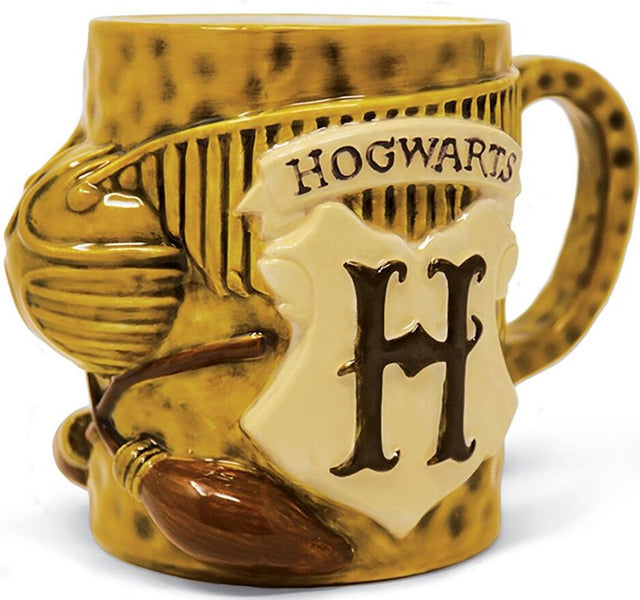 Niebrandowany kubek w kształcie Harry'ego Pottera i quidditcha