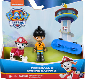 Psi patrol — Marshall Danny z zestawem figurek deskorolki