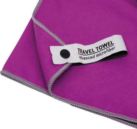 Ręcznik Travelsafe z mikrofibry xs - fioletowy - 40x80 cm