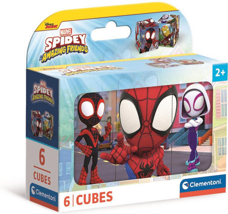 Clementoni Block Puzzle Spidey i jego niesamowici przyjaciele, 6.