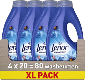 Lenor płyn do prania - morska bryza - 4 x 20 prań