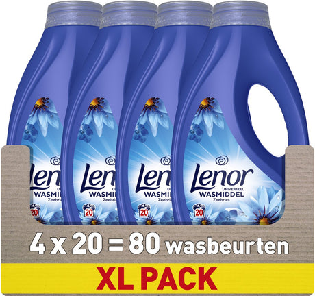 Lenor płyn do prania - morska bryza - 4 x 20 prań