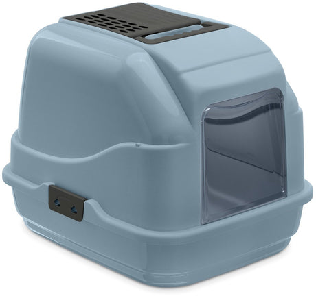 Kuweta Imac Easy Cat 2nd Life z recyklingu w kolorze niebieskim